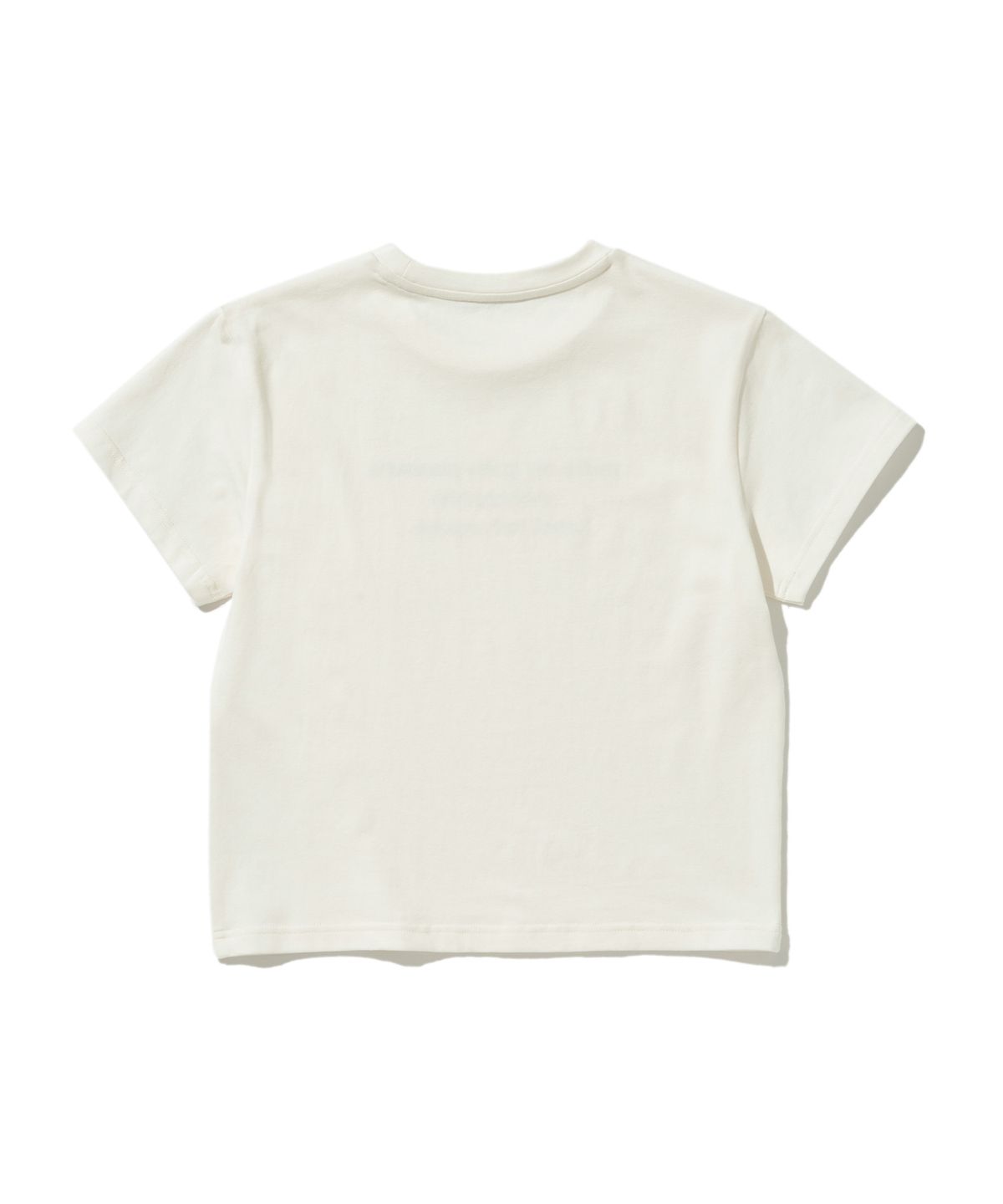 라츠유(LOTSYOU) LOTSYOU_Guilty Pleasure Baby T-shirt Ivory