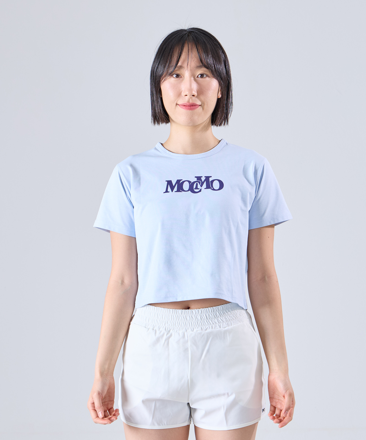 모크모(MOCMO) 파이어 홀스 크롭 반팔 티셔츠