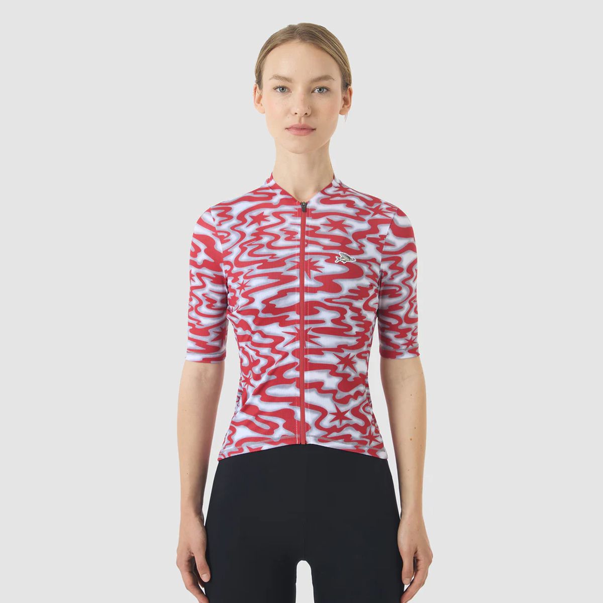 카페 드 사이클리스트(CAFE DU CYCLISTE) 로레트 클래식 반팔 져지 스타즈 파이어드 문 여성