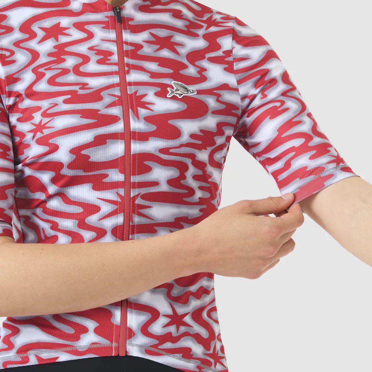 카페 드 사이클리스트(CAFE DU CYCLISTE) 로레트 클래식 반팔 져지 스타즈 파이어드 문 여성