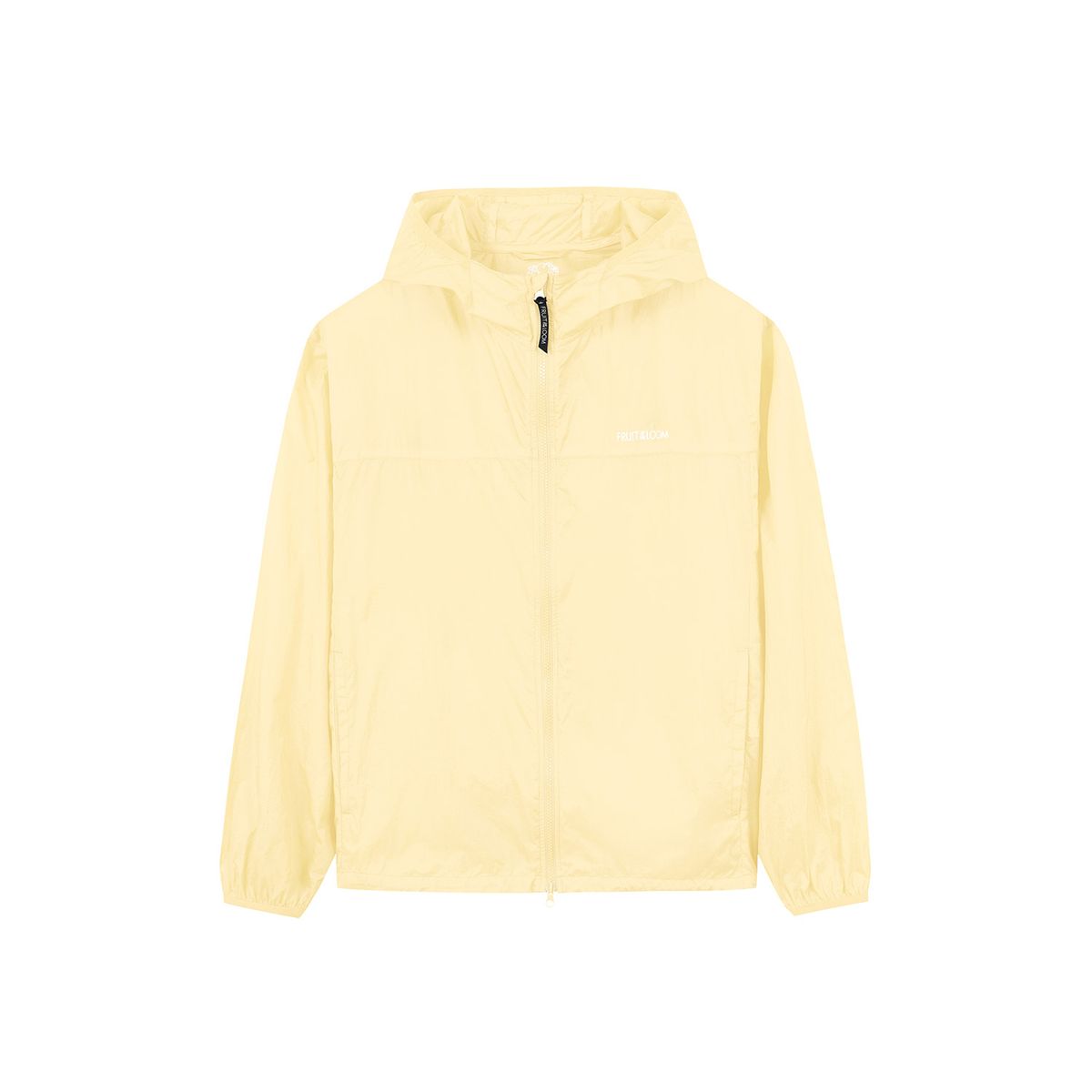 프룻오브더룸(FRUIT OF THE LOOM) 파우치 경량 바람막이(YELLOW LIGHT)