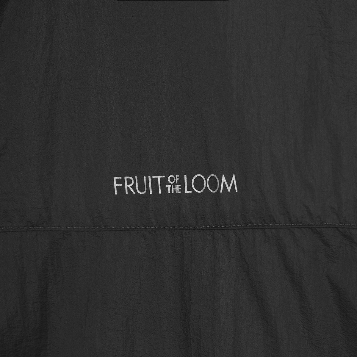프룻오브더룸(FRUIT OF THE LOOM) 파우치 경량 바람막이(BLACK)
