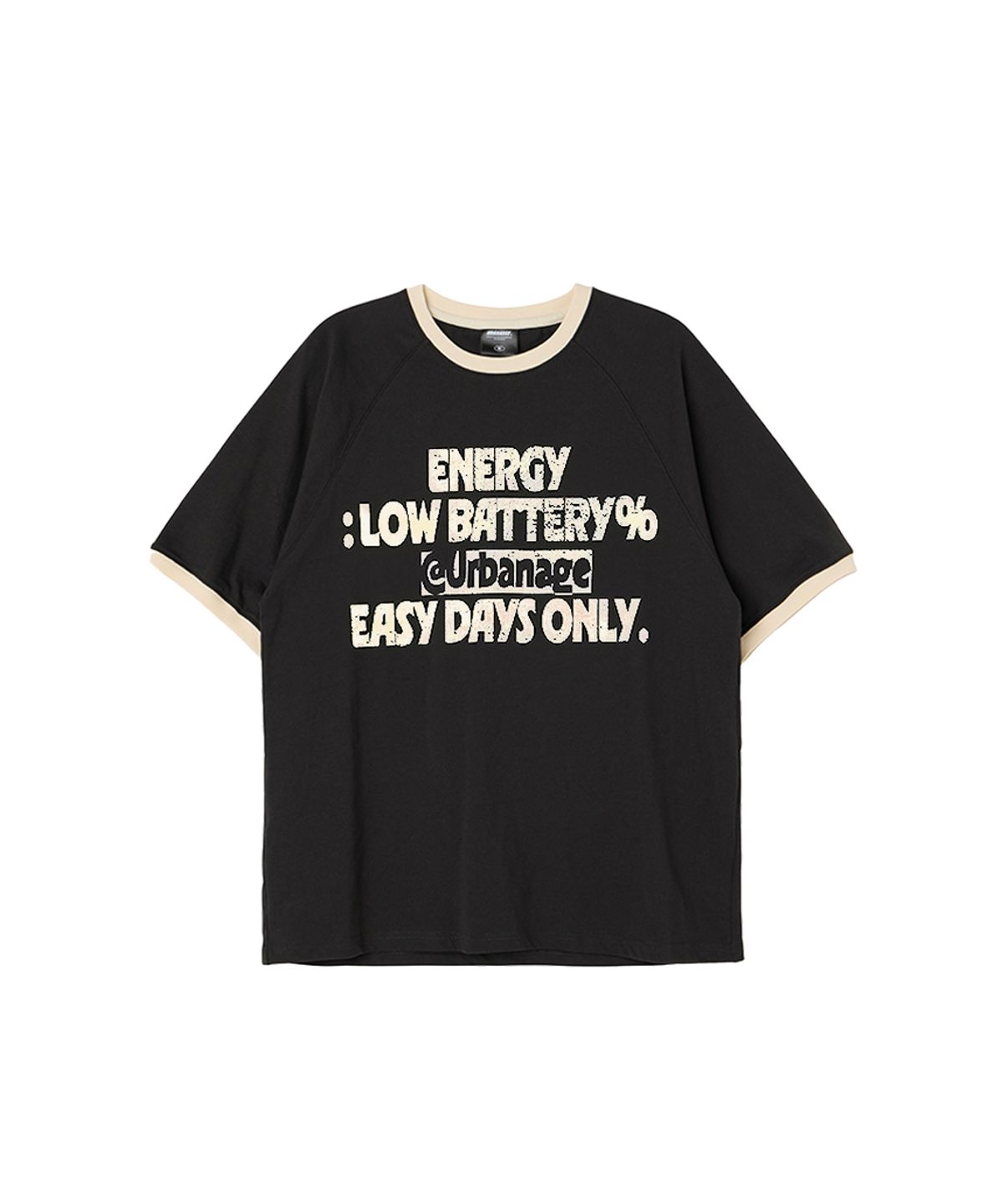 어반에이지(URBANAGE) [2PACK] ENERGY 나그랑 링거 오버핏 반팔_3color