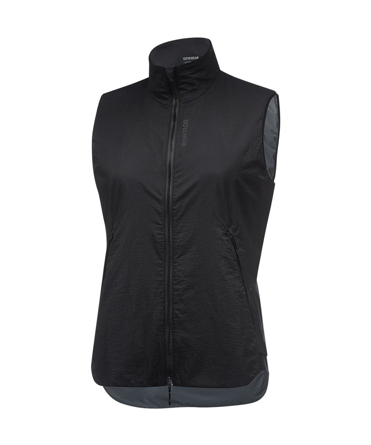고어웨어(GOREWEAR) 컨커브 윈드스토퍼 ePE 인슐레이티드 베스트 - 블랙 (여성용) 방풍 보온 조끼
