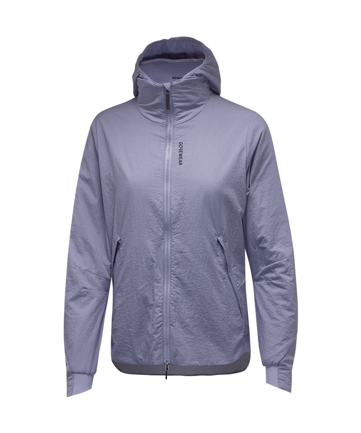 고어웨어(GOREWEAR) 컨커브 윈드스토퍼 ePE 인슐레이티드 후드 자켓 우먼 - 아머씨스트 그레이 (여성용) 방풍 보온 아우터
