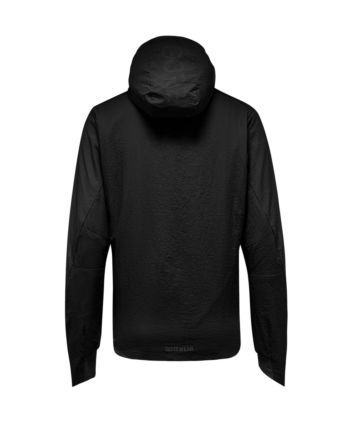 고어웨어(GOREWEAR) 컨커브 윈드스토퍼 ePE 인슐레이티드 후드 자켓 우먼 - 블랙 (여성용) 방풍 보온 아우터