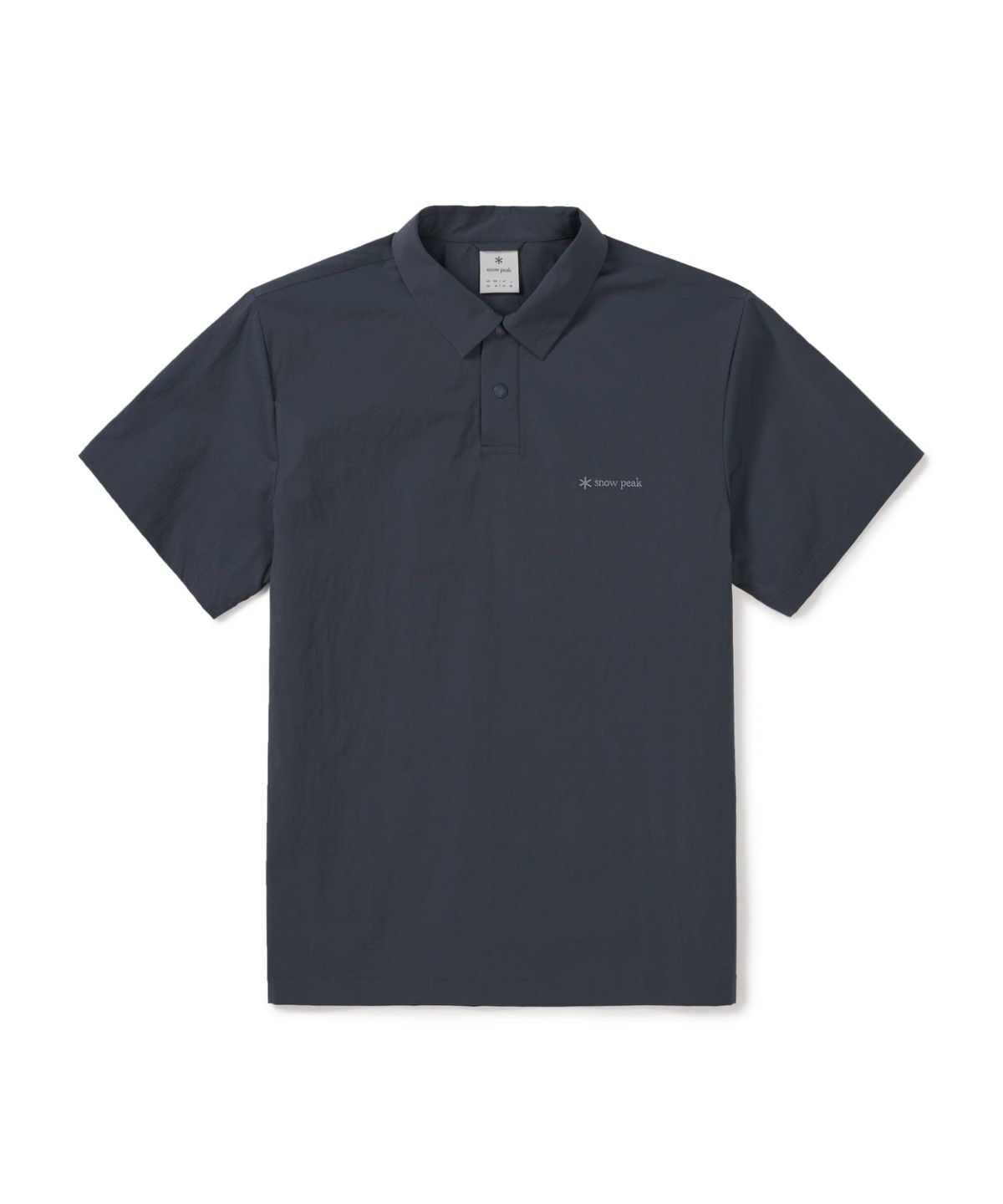 스노우피크 어패럴(SNOWPEAK APPAREL) 루트 반팔 폴로 티셔츠 (S26MMRPS60) Vintage Blue