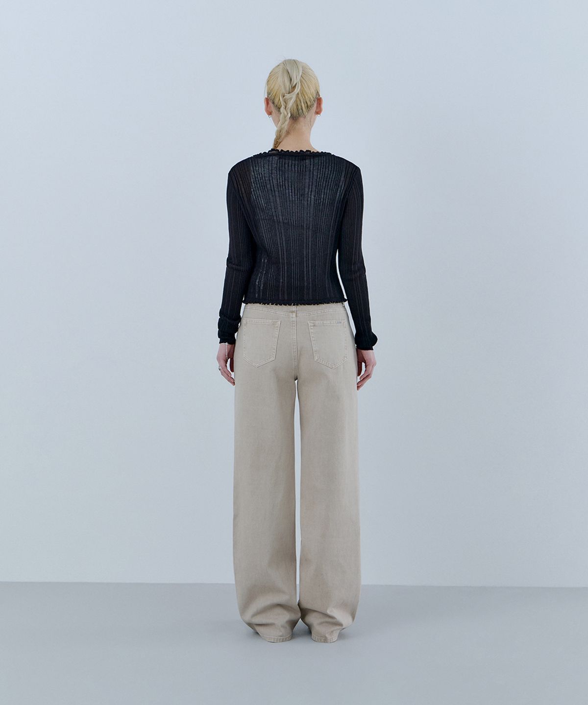 게스(GUESS) 2color 칼라 와이드 팬츠 OQ2W5135