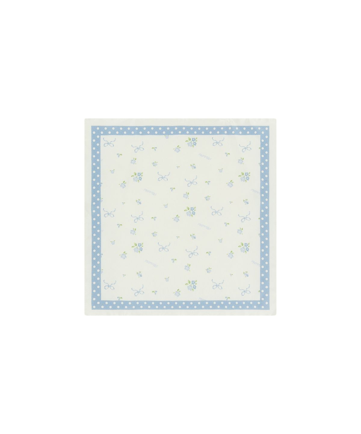 마리떼 프랑소와 저버(MARITHÉ + FRANҪOIS GIRBAUD) SUMMER PATTERN SILK SCARF ivory
