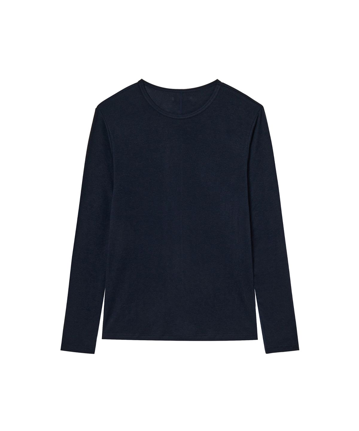세비지(SAVAGE) Flatlock Crewneck Long Sleeve - Navy