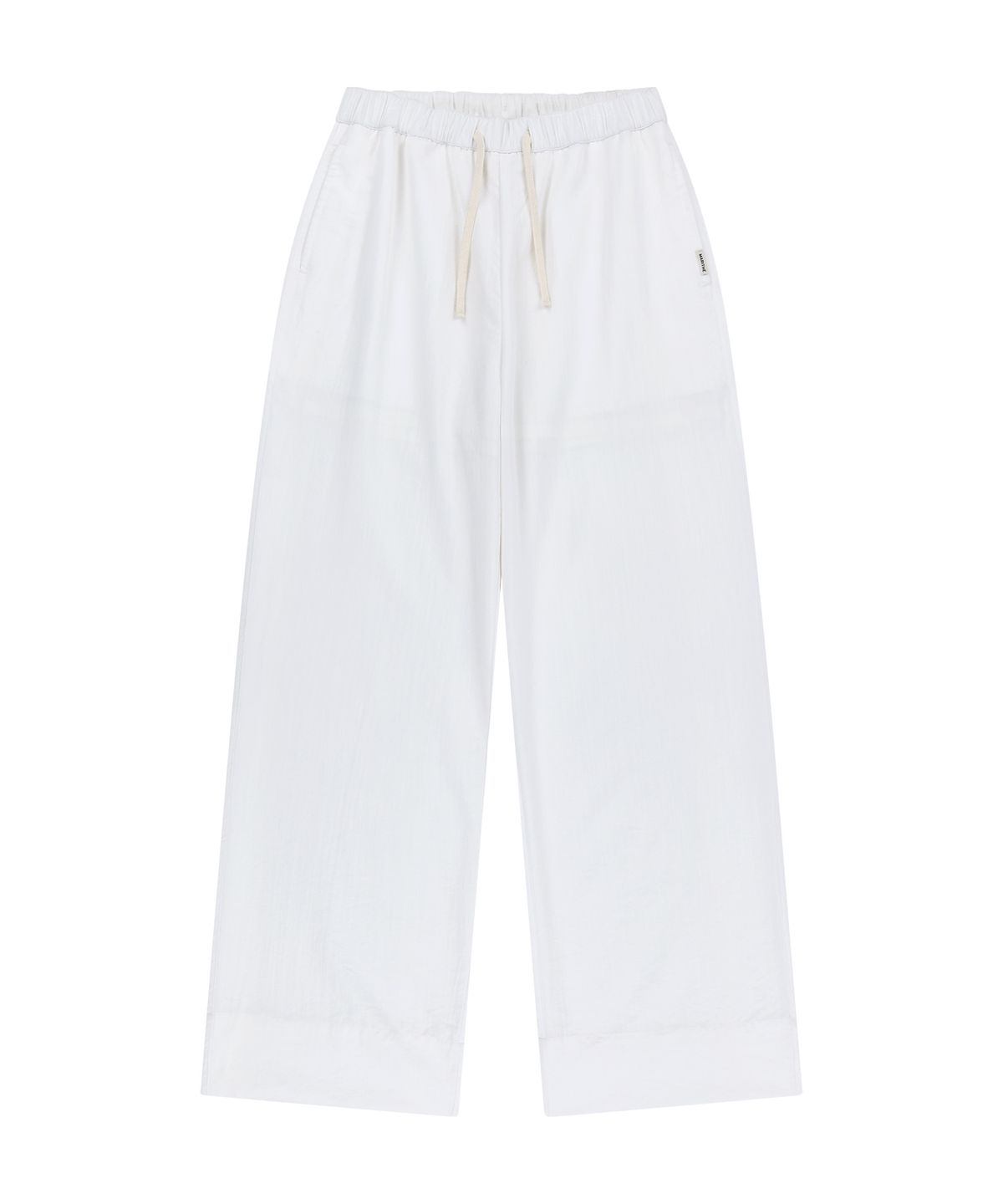 마리떼 프랑소와 저버(MARITHÉ + FRANҪOIS GIRBAUD) W MARINE EASY PANTS white