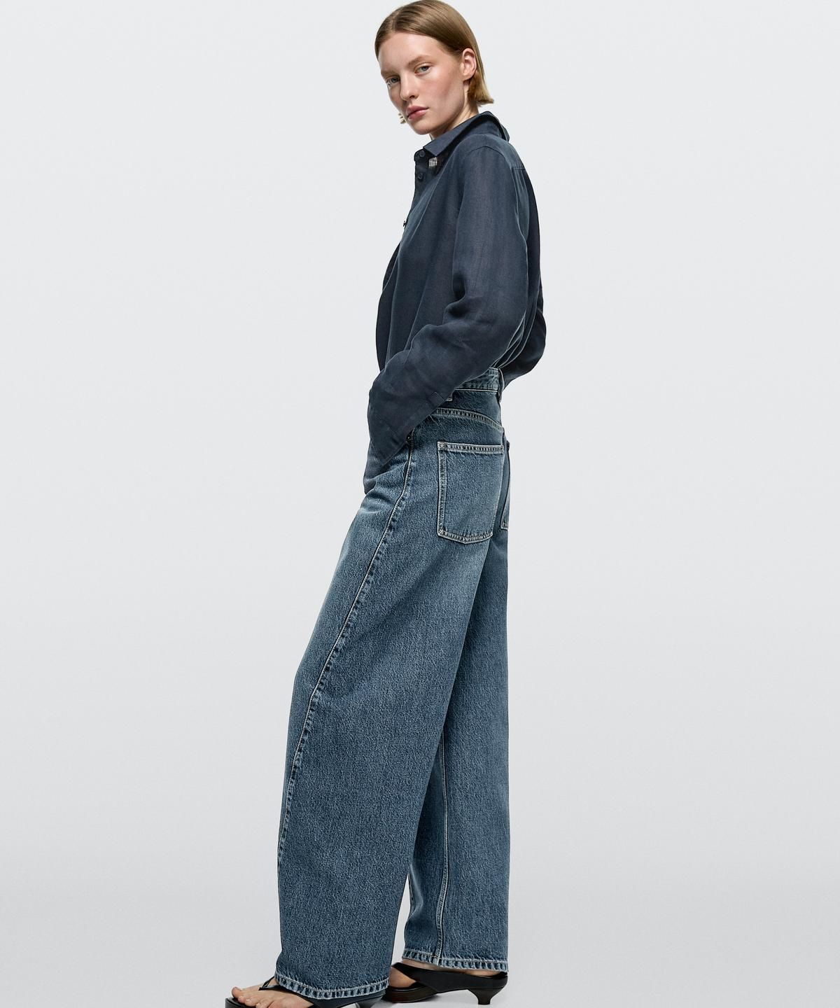 마시모두띠(MASSIMO DUTTI) 배럴 핏 진