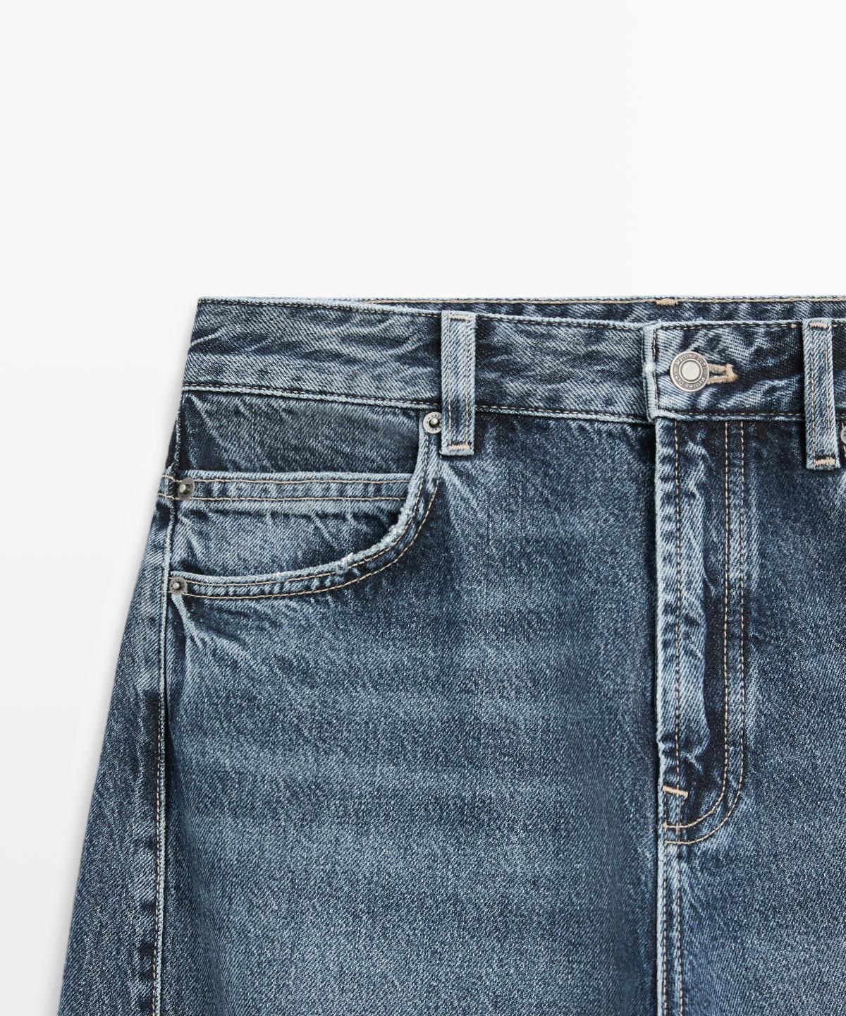 마시모두띠(MASSIMO DUTTI) 배럴 핏 진