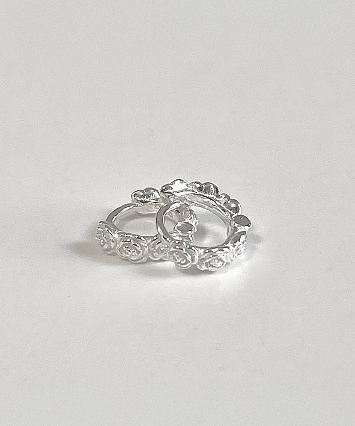 노시스(KNOSIS) [925 silver] 미니 로즈 원터치 링귀걸이