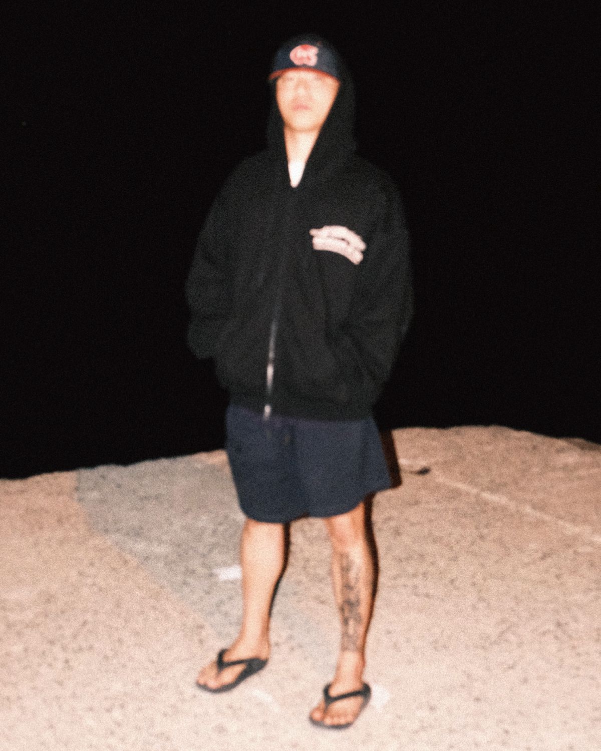 랜돌프앤코(RANDOLPH&CO) Bough Hood Zip-up_Black