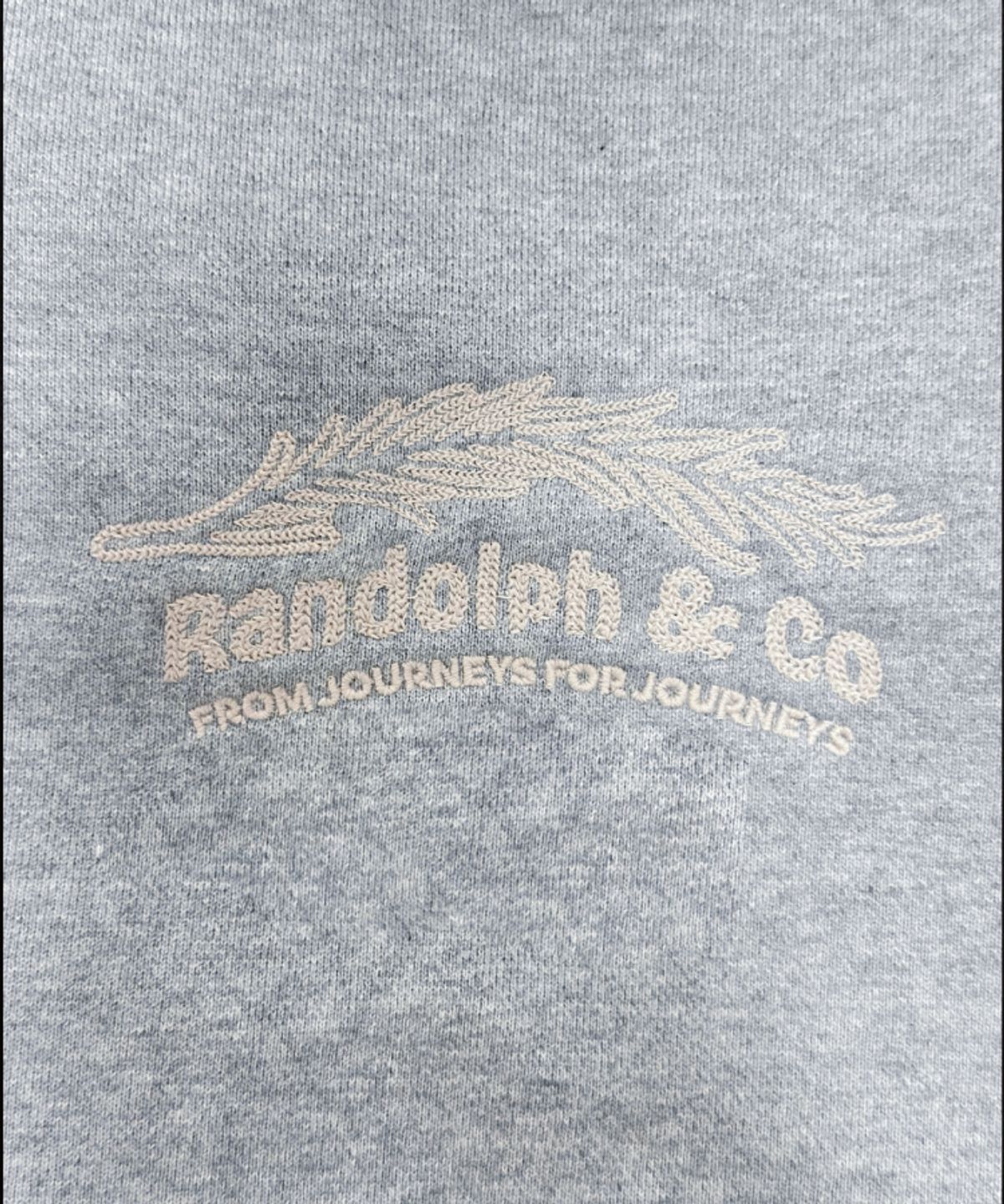 랜돌프앤코(RANDOLPH&CO) Bough Hood Zip-up_Grey
