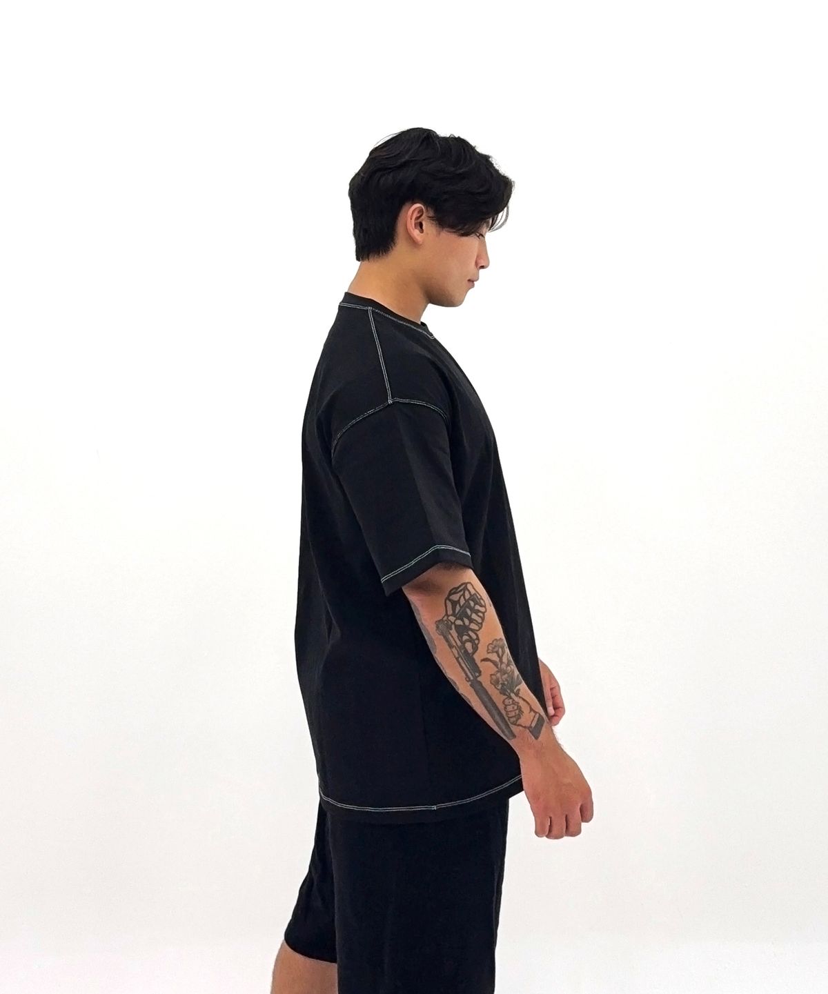 바벨웍스(BARBELLWORKS) 고중량 실배색 오버핏