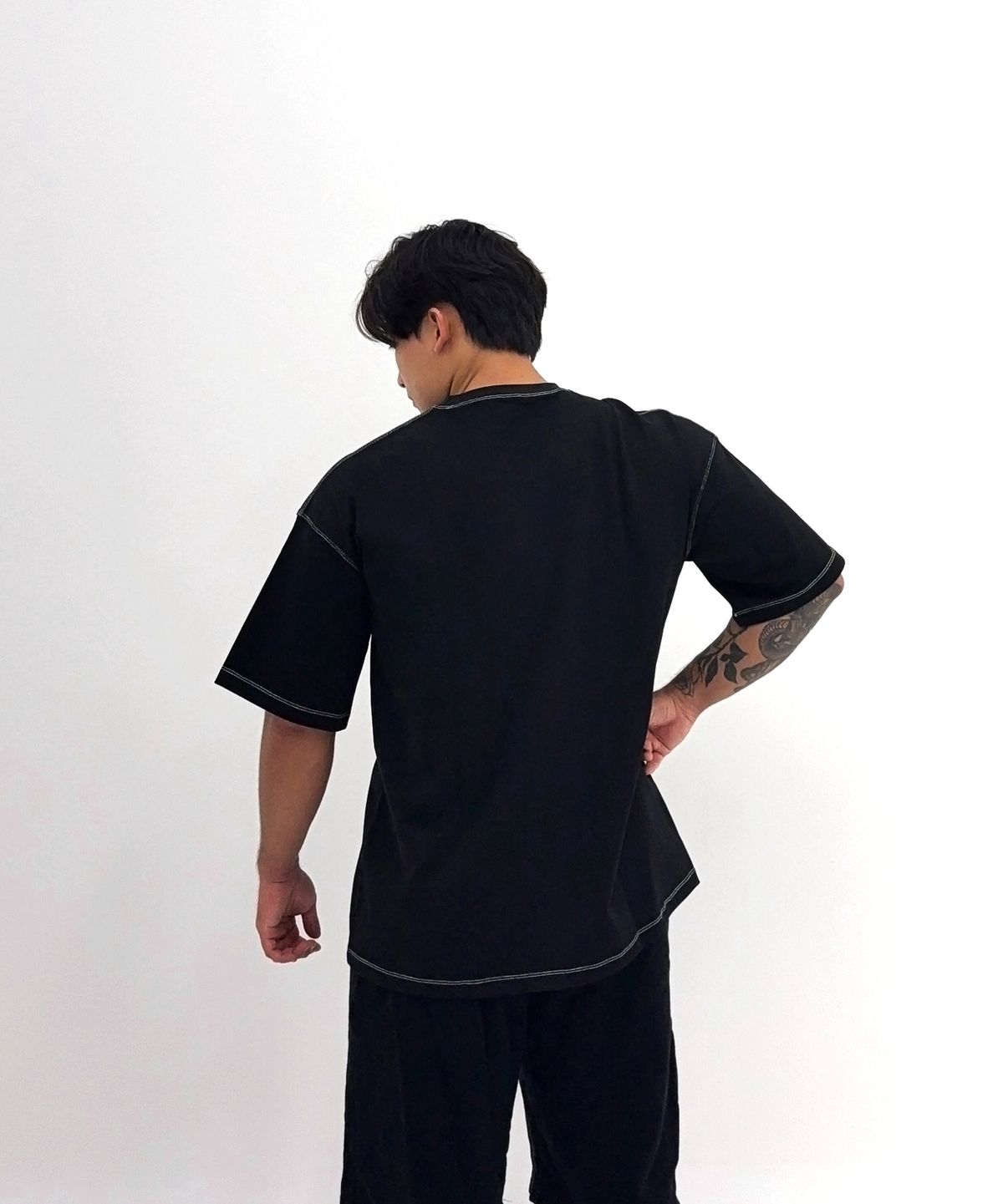 바벨웍스(BARBELLWORKS) 고중량 실배색 오버핏