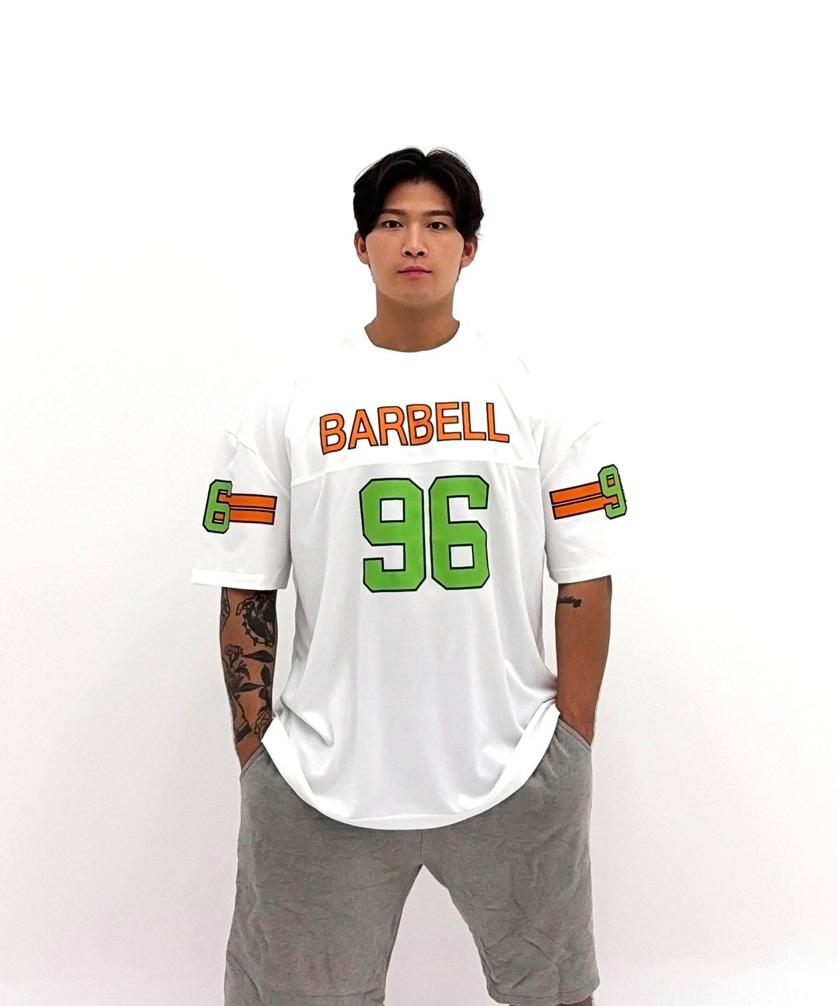 바벨웍스(BARBELLWORKS) 럭비2 져지 오버핏
