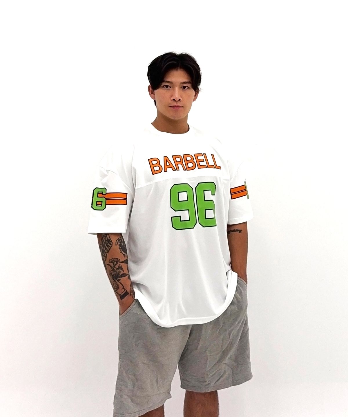바벨웍스(BARBELLWORKS) 럭비2 져지 오버핏