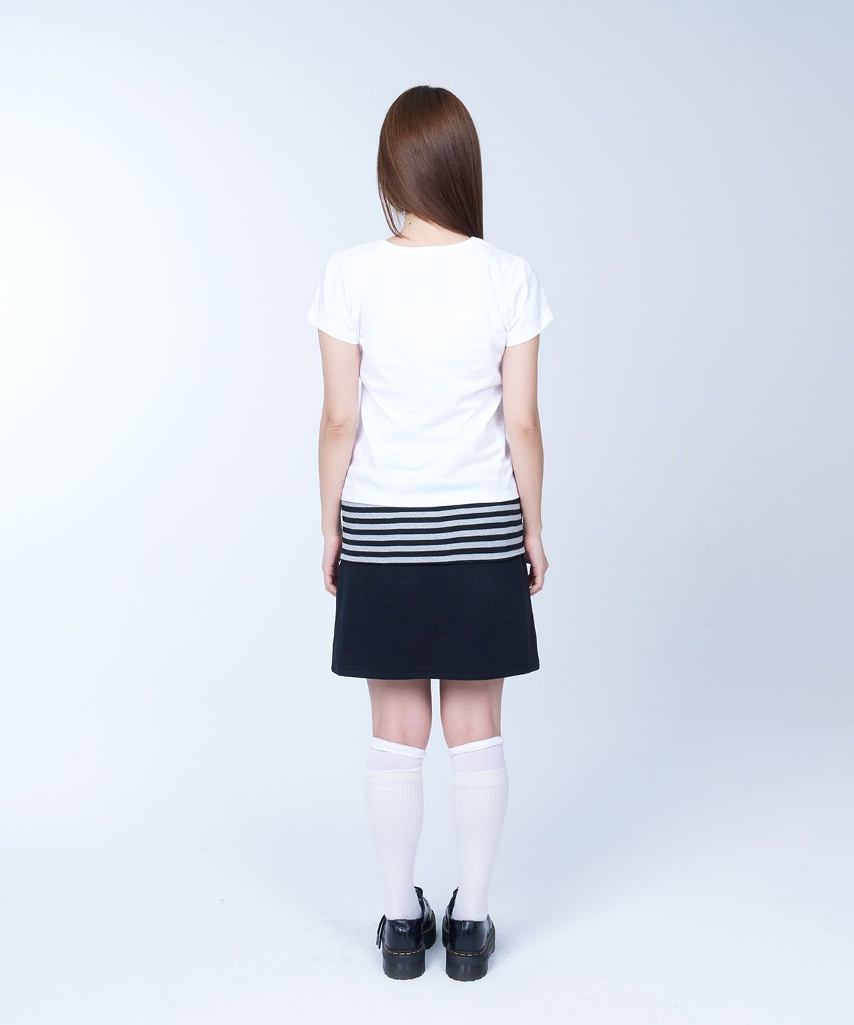 라이라이(LYELYE) Cross key baby tee (white)
