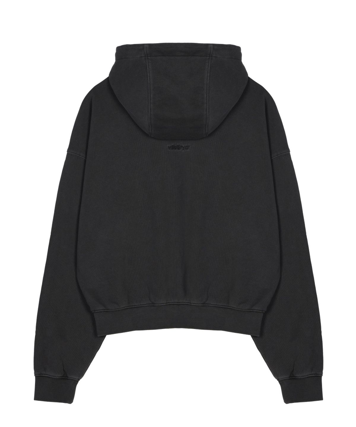 베스티리아(VESTIRYA) Vstr Vintage Zip-up Hoodie Charcoal