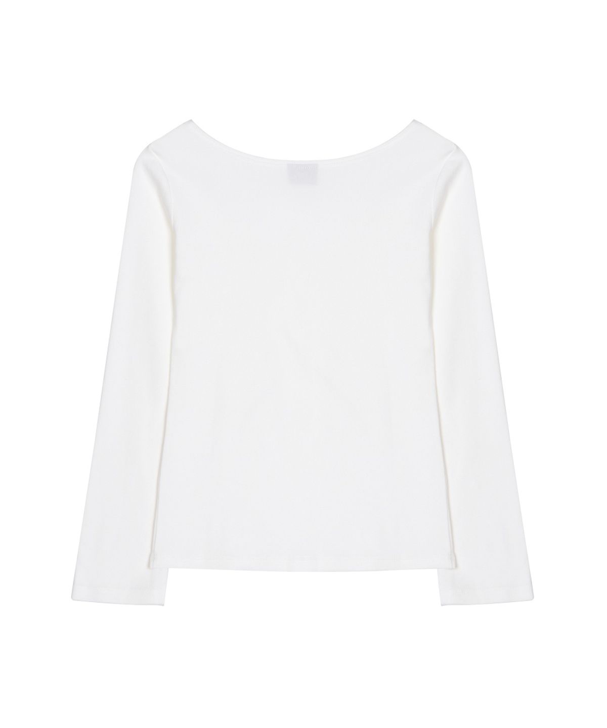 베스티리아(VESTIRYA) Essential Slim Long Sleeve White