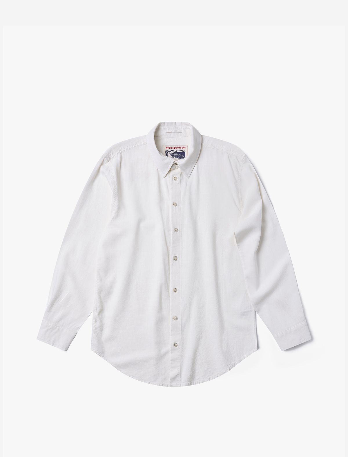 플랫웨이브 인 서울(FLATWAVE IN SEOUL) Loen Linen Longsleeve Shirt Wide Pants Set Ivory