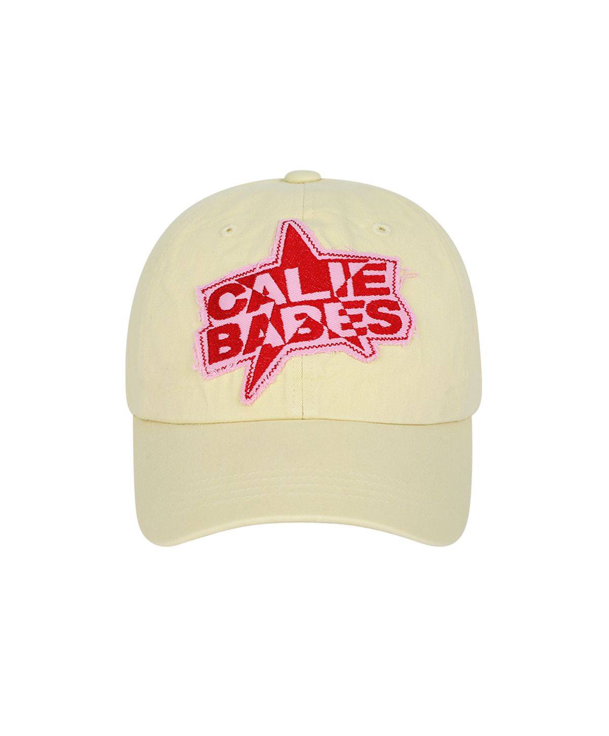 에즈이프 캘리(ASIF CALIE) CALIE BABES PATCH BALL CAP YELLOW