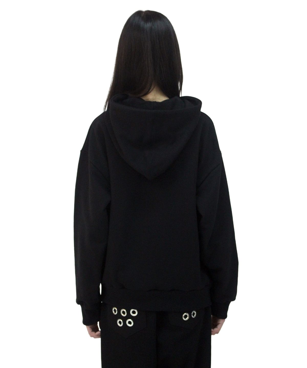 언어더컬러(ANOTHER COLOR) Unisex Eyelet Hoodie