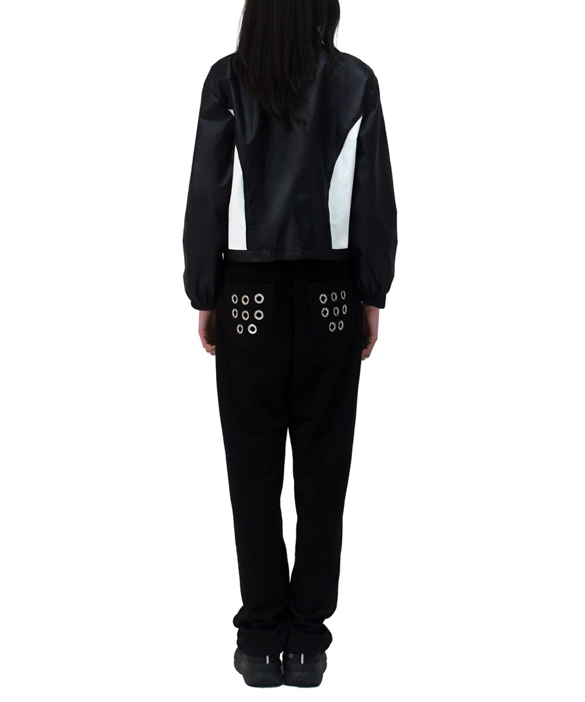 언어더컬러(ANOTHER COLOR) Women Basic Windbreaker ( BLACK )
