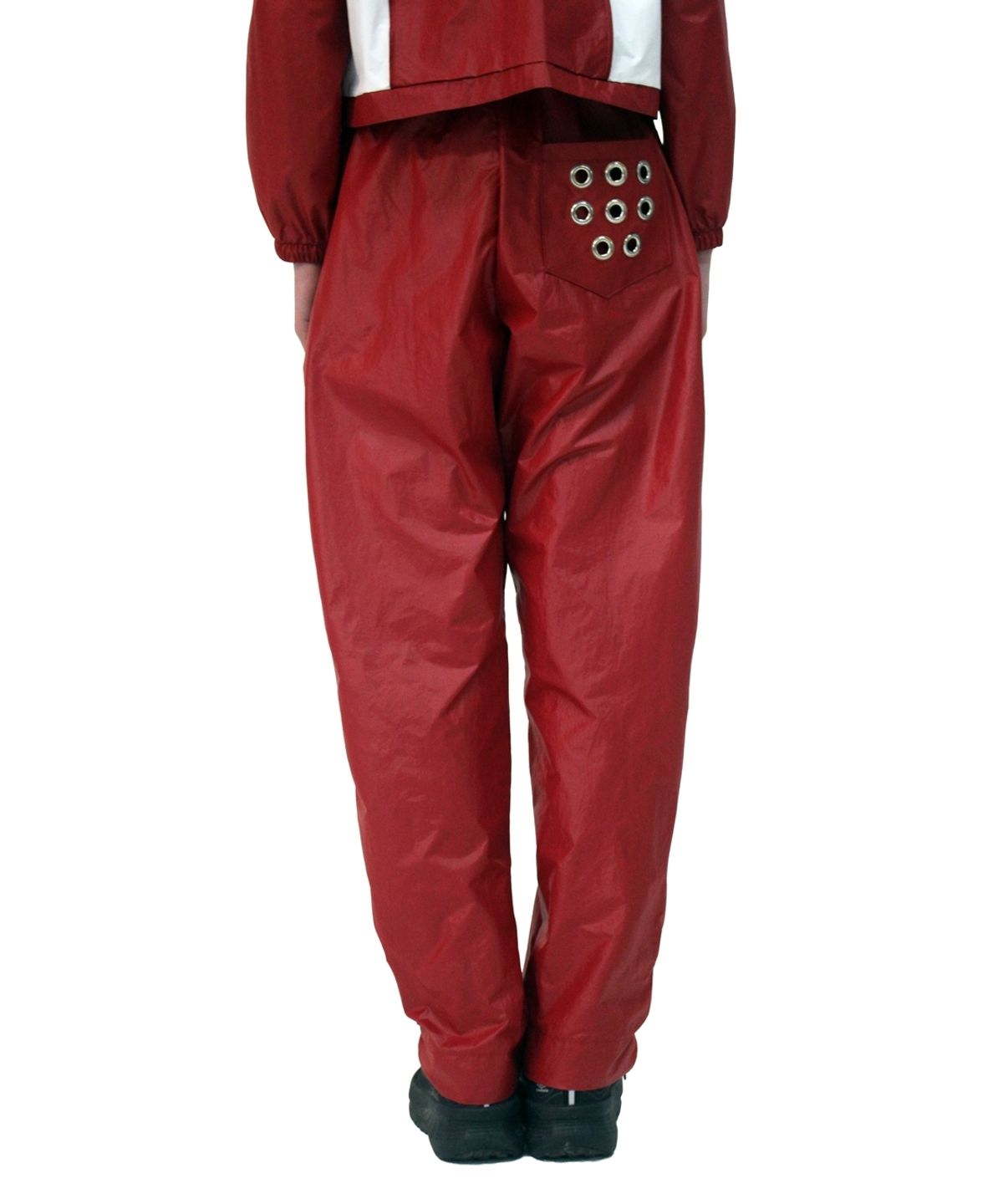 언어더컬러(ANOTHER COLOR) EYELET STRAIGHT PANTS