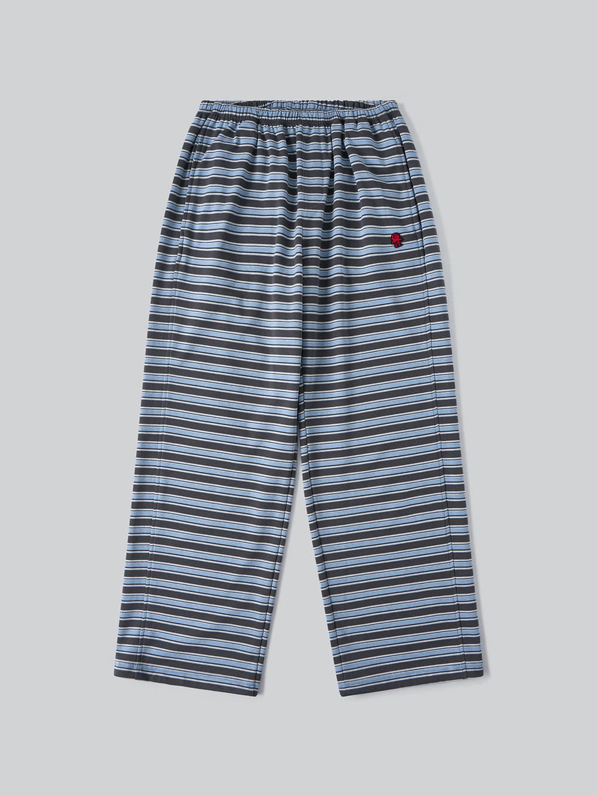 앤하츠(ANNEHEARTS) Striped Easy Lounge Pants_BLUE