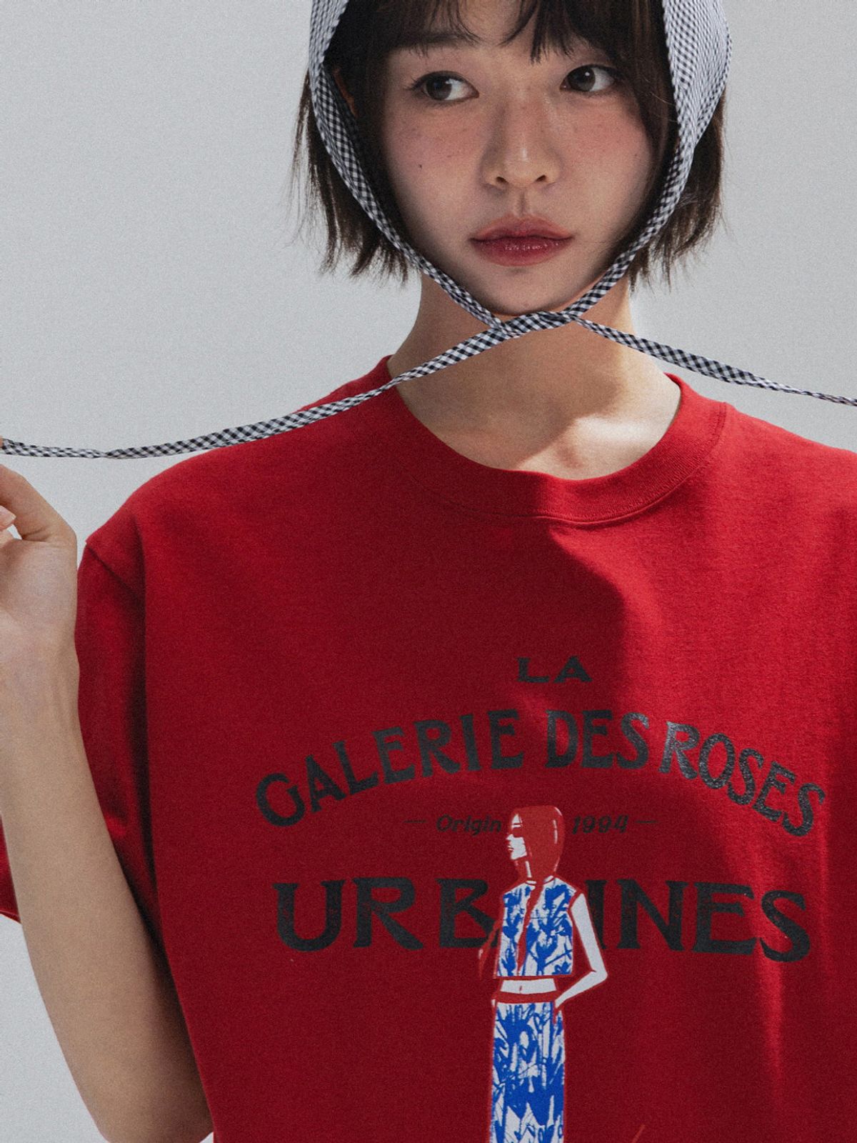 앤하츠(ANNEHEARTS) French Muse Artwork Tee_RED