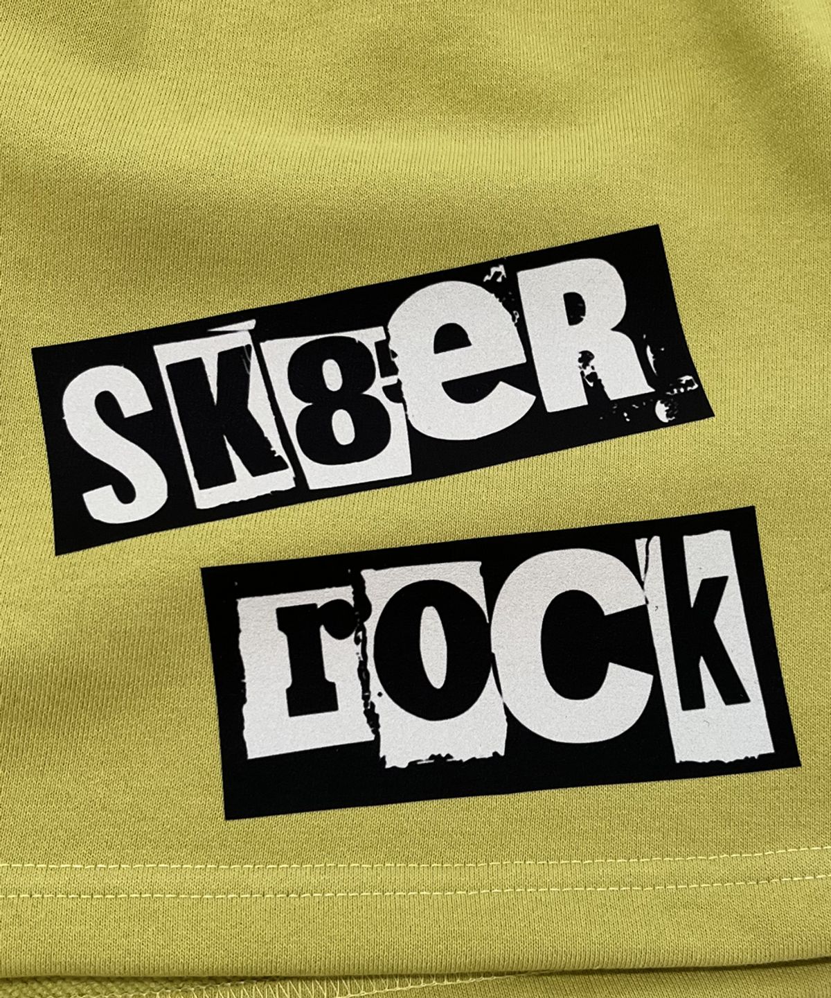 스케이터락(SK8ER ROCK) Sk8er rock Wide Sweat Shorts ((mustard))