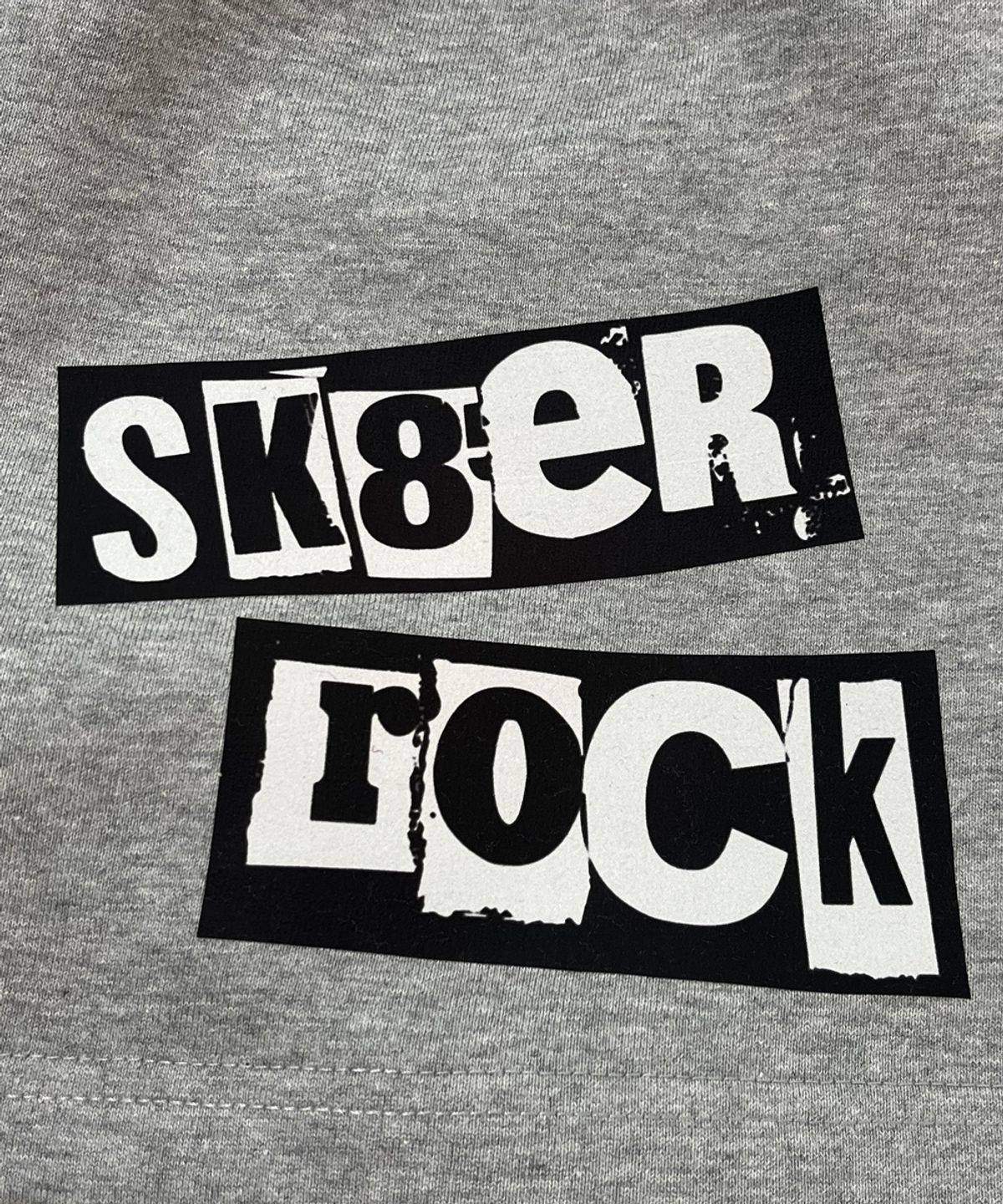 스케이터락(SK8ER ROCK) Sk8er rock Wide Sweat Shorts ((melange gray))