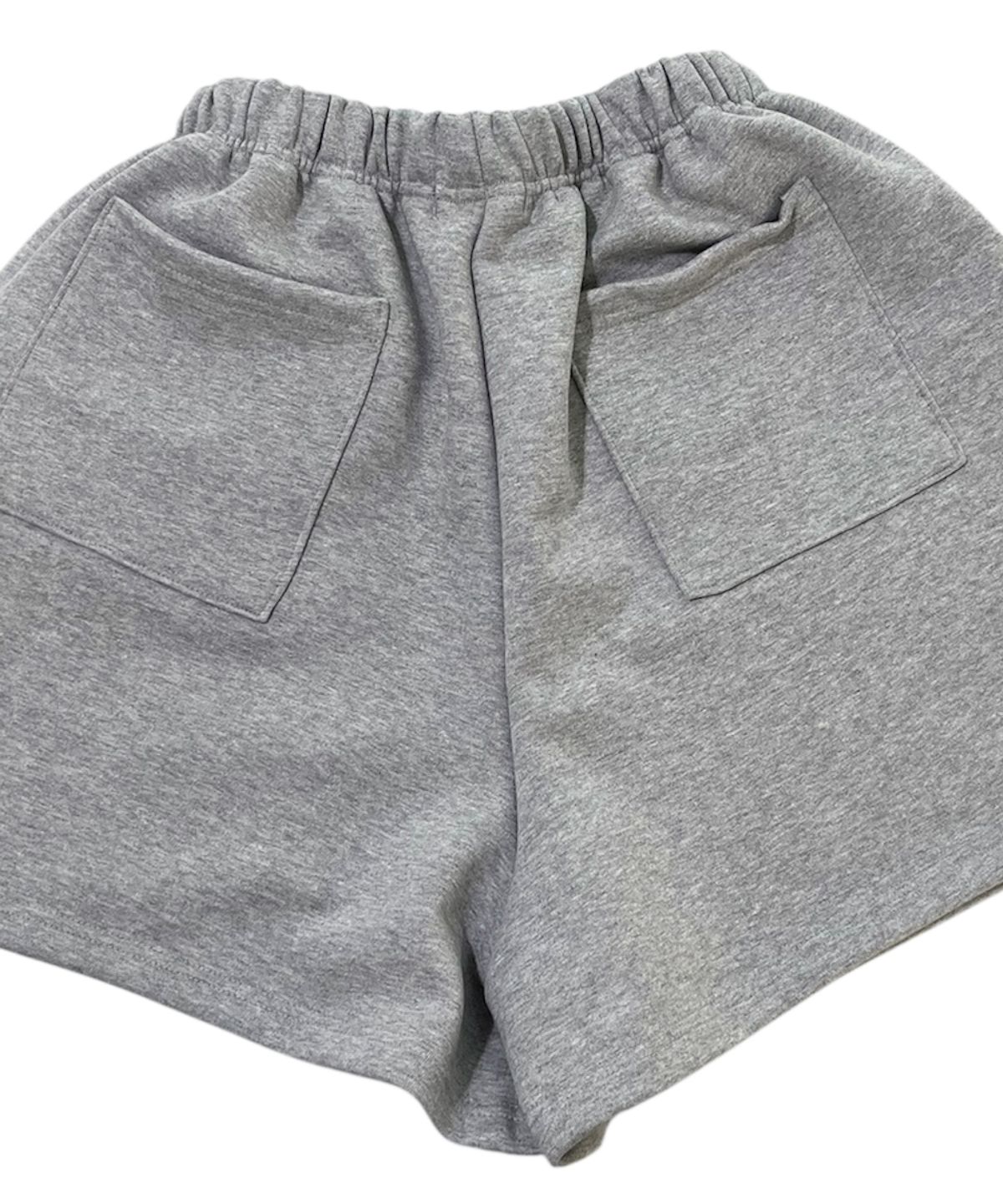스케이터락(SK8ER ROCK) Sk8er rock Wide Sweat Shorts ((melange gray))