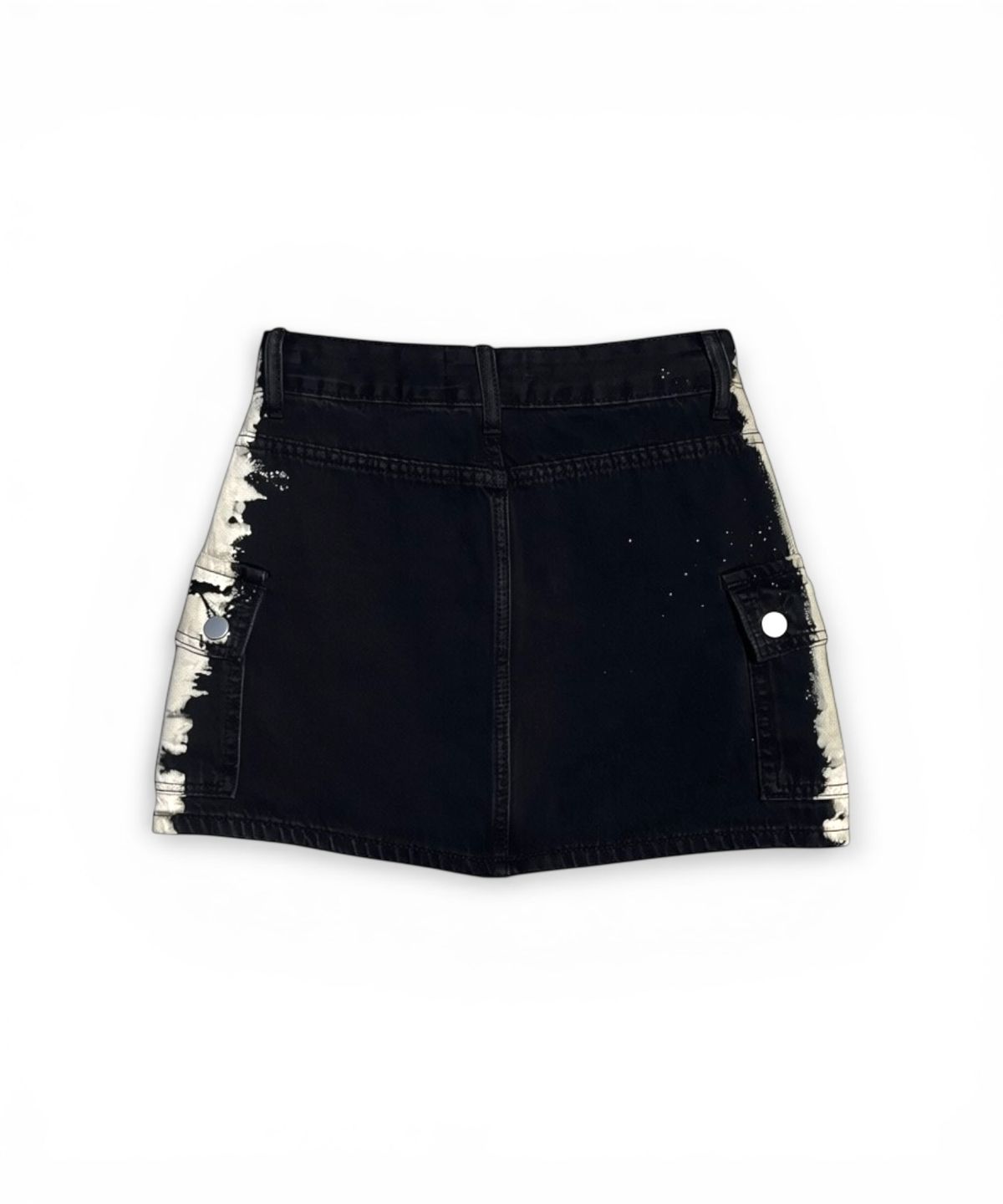 본슬리피(BORN SLIPPY) Addicted Side Pocket Mini Skirt (Black)