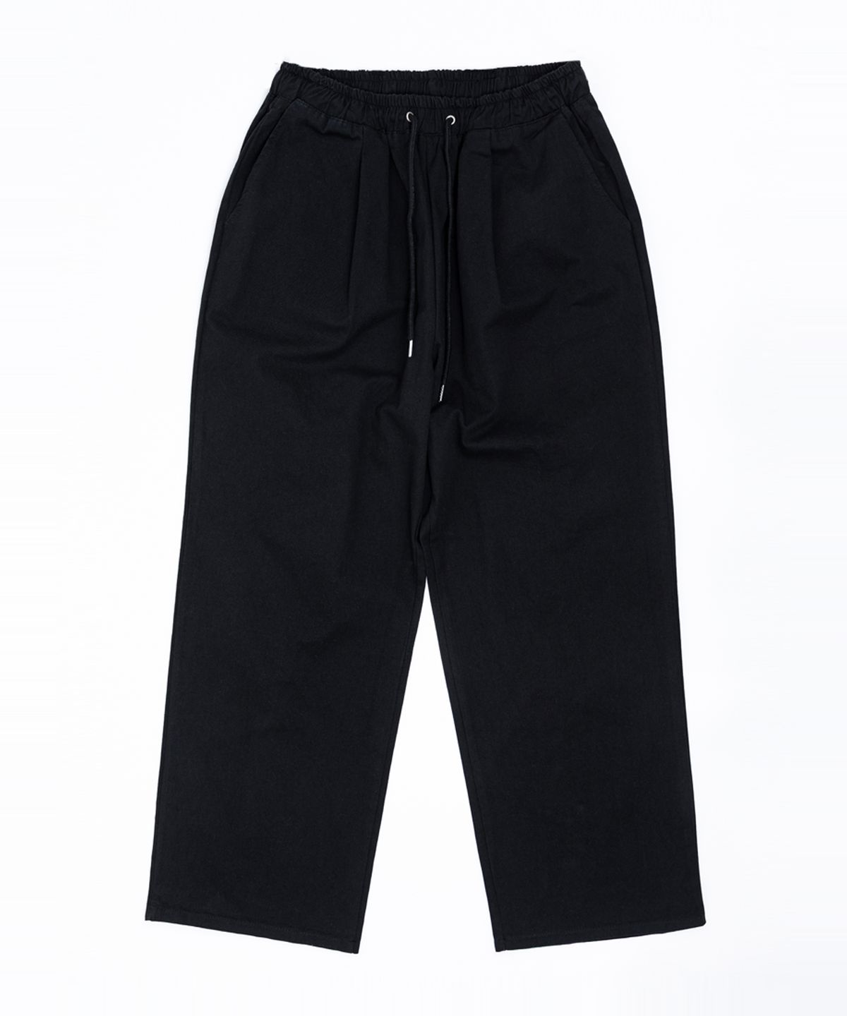 스트라이크(STRIKE) Washed Cotton Relaxed Pants (BLACK)