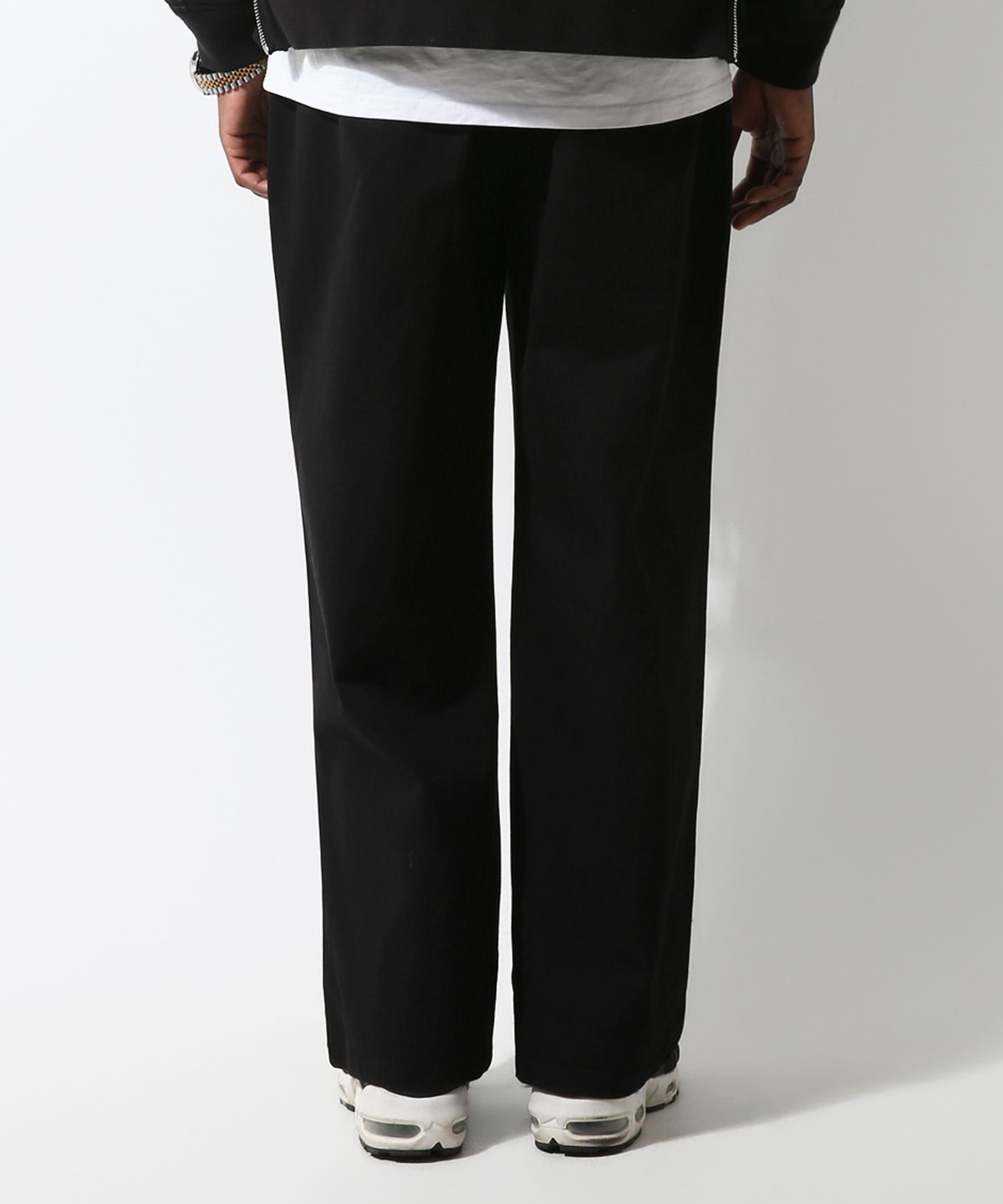 스트라이크(STRIKE) Washed Cotton Relaxed Pants (BLACK)