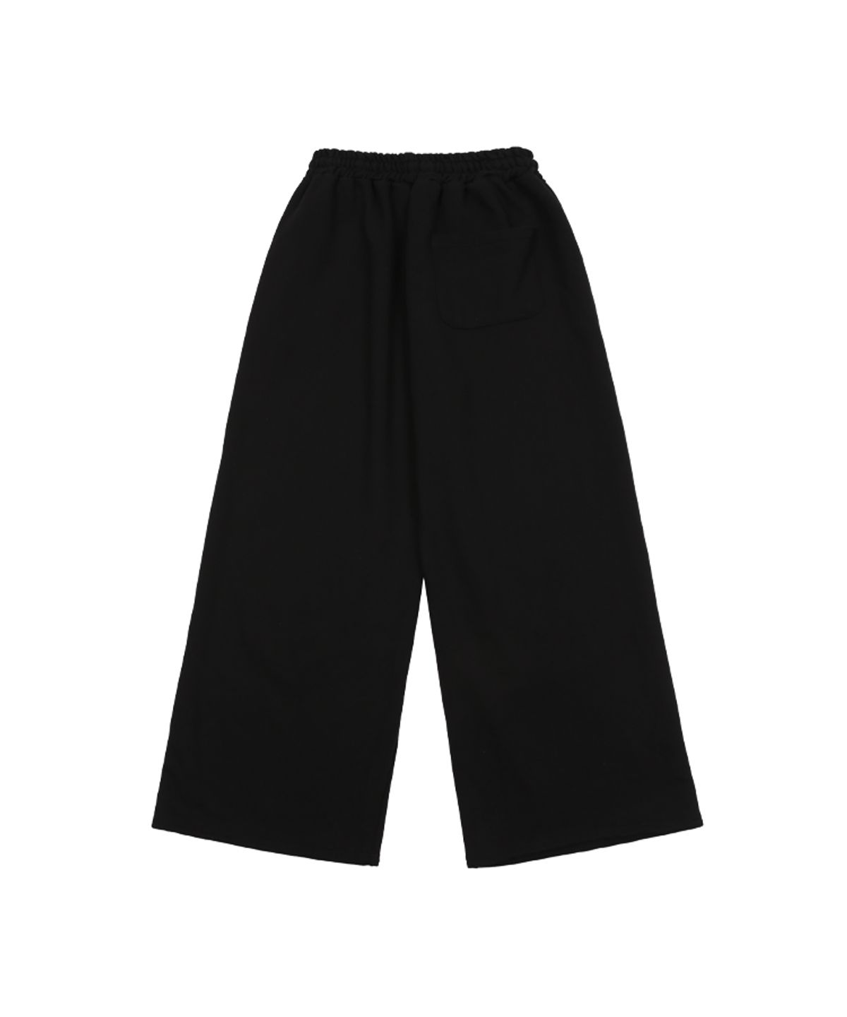 어니브(ANIV) DESTROYED BANDING SWEAT PANTS BLACK