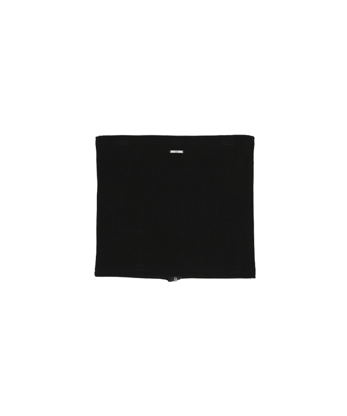 어니브(ANIV) ZIPPER TUBE TOP BLACK