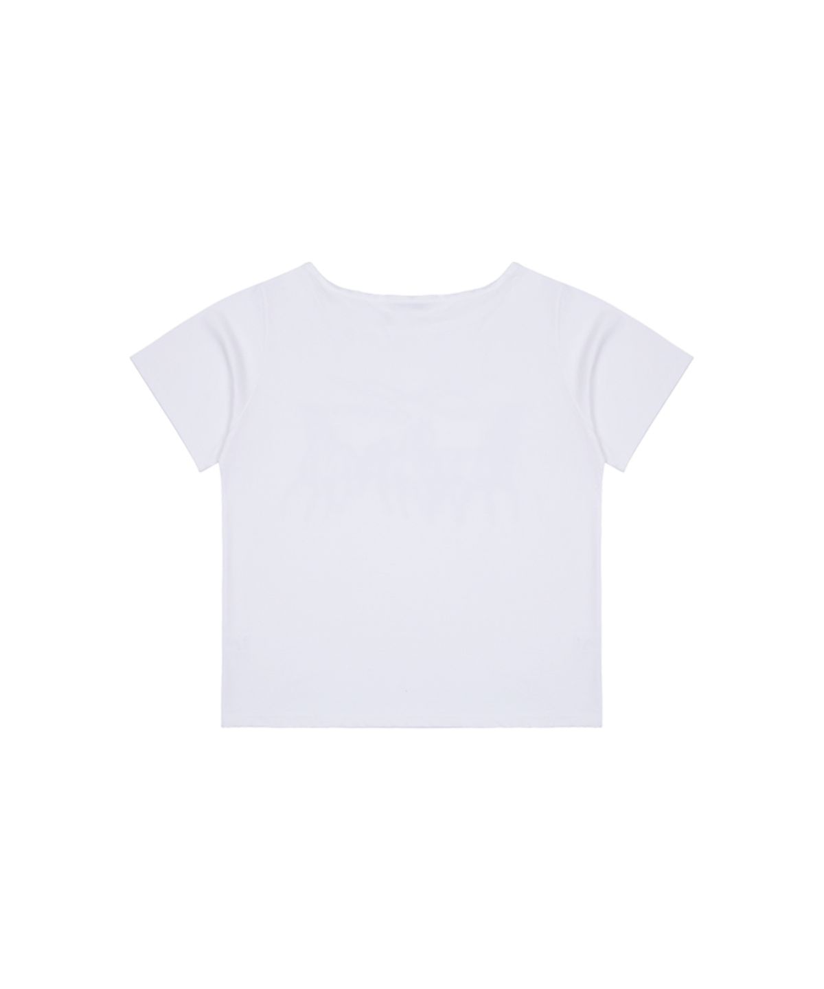 어니브(ANIV) LOW CUT OFF SHOULDER T-SHIRT WHITE