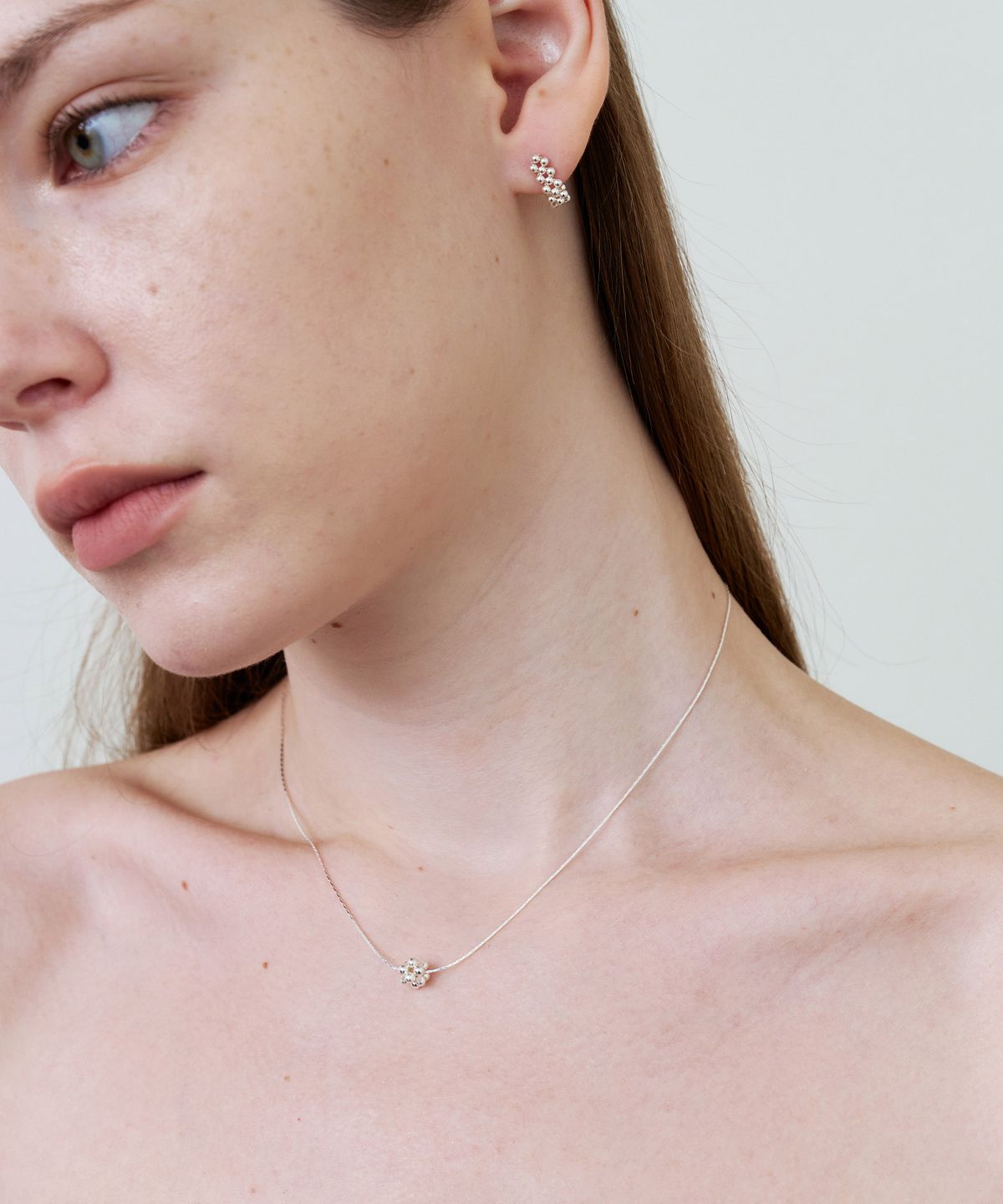 티오유(TOU) AL014 AFTER DOT NECKLACE