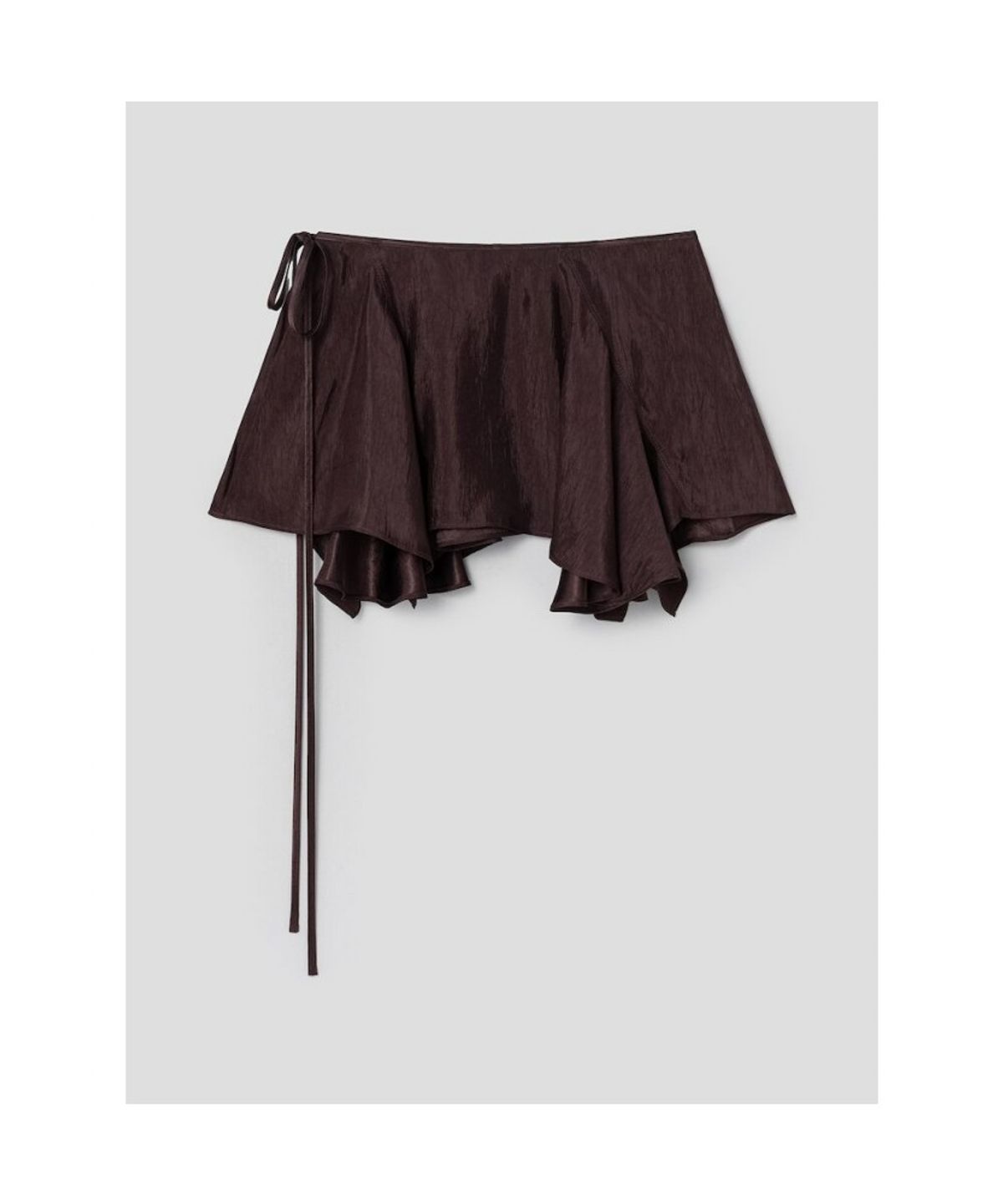 앙개(ANGGAE) Satin Chou Chou  Brown