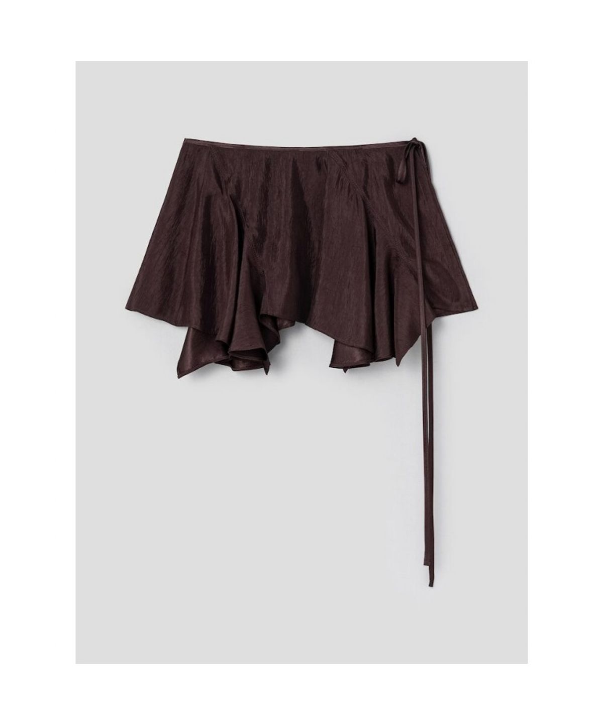 앙개(ANGGAE) Satin Chou Chou  Brown