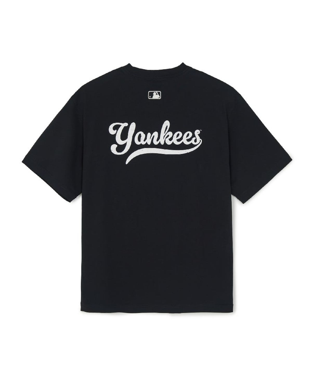 엠엘비(MLB) 스포티브 컬시브 등판 레터 반팔 티셔츠 NY (Black)
