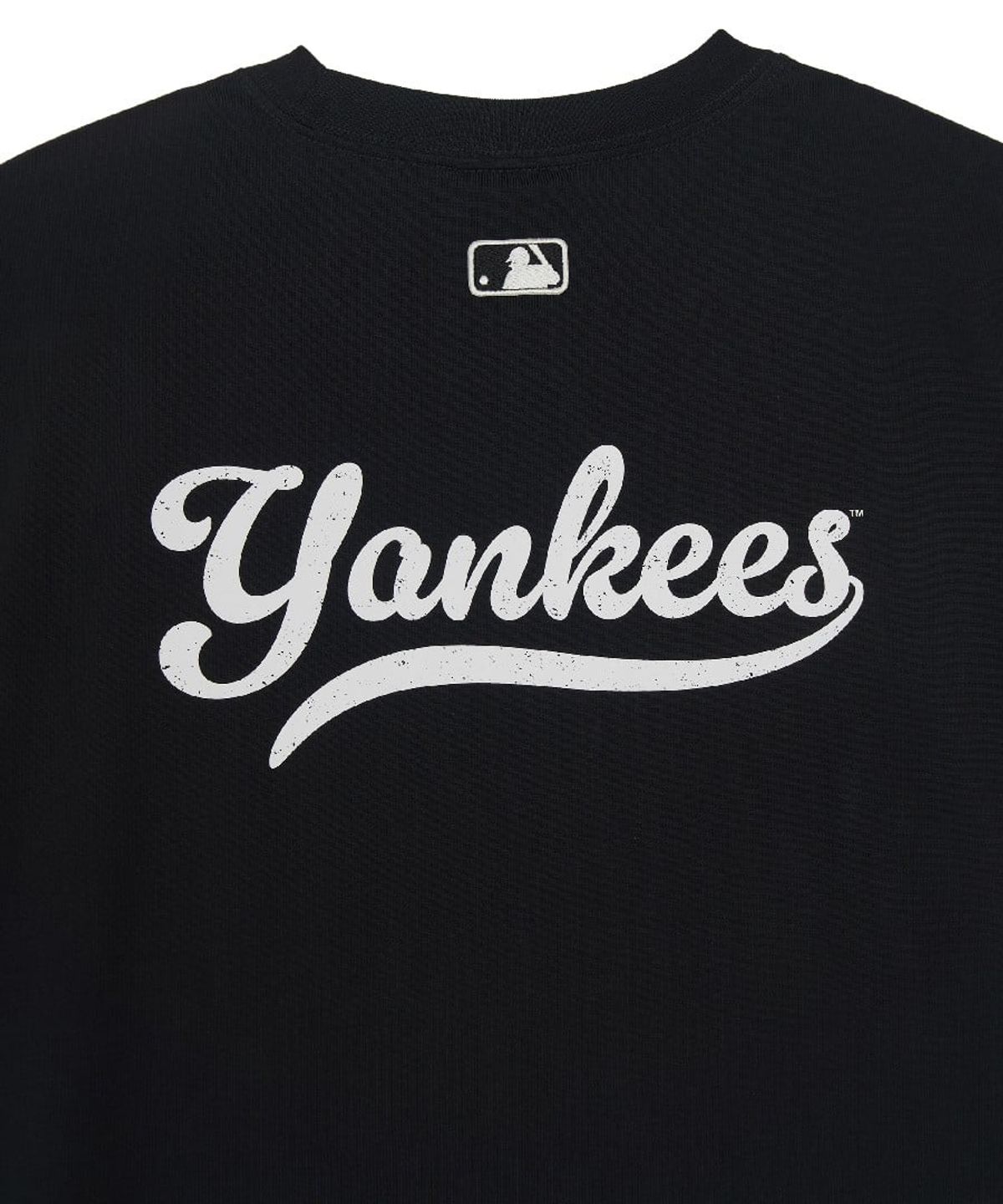 엠엘비(MLB) 스포티브 컬시브 등판 레터 반팔 티셔츠 NY (Black)