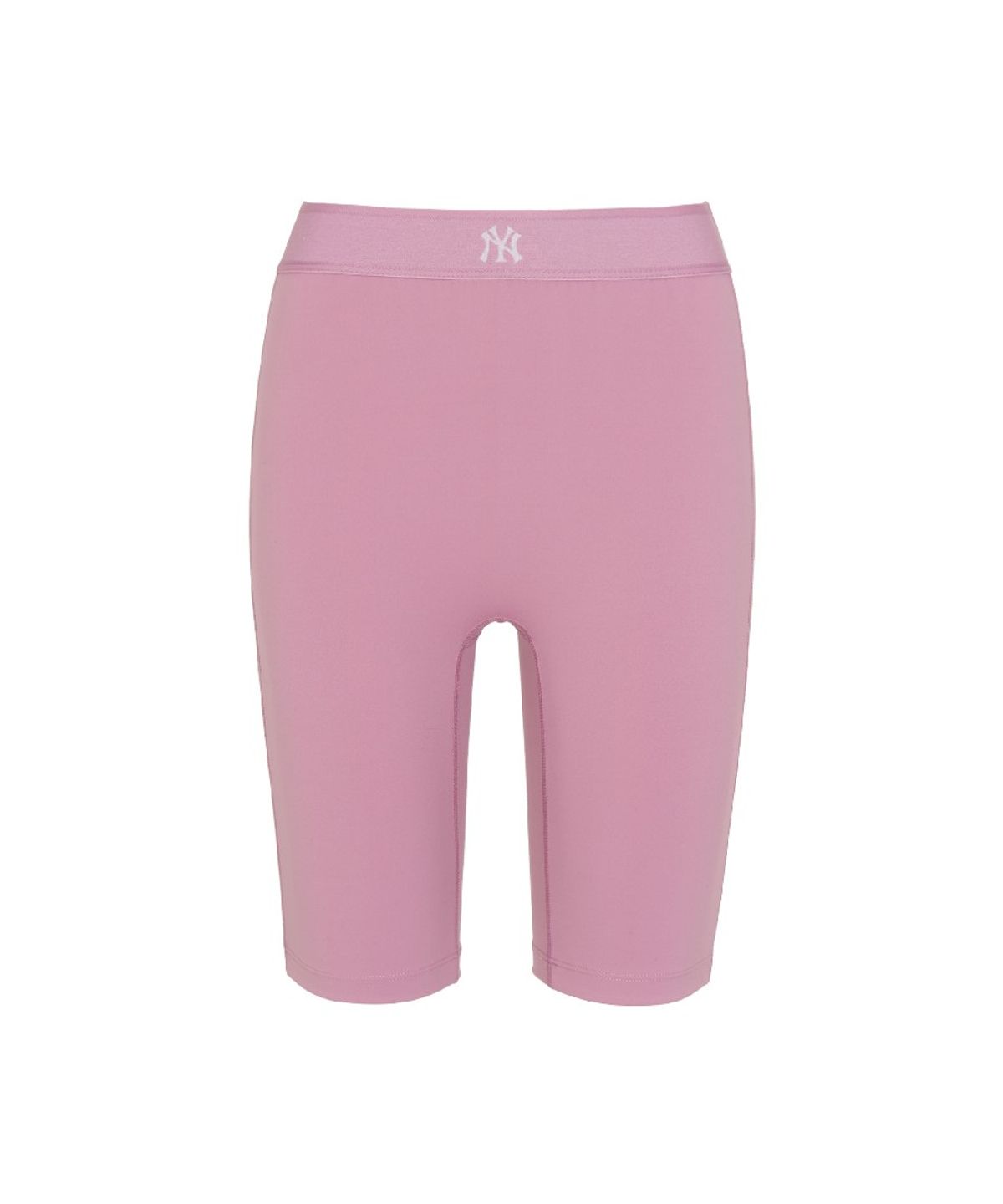 엠엘비(MLB) 여성 베이직 밴드 로고포인트 바이크쇼츠 NY (Pink)