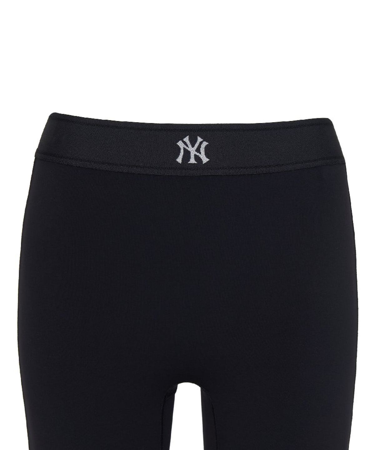 엠엘비(MLB) 여성 베이직 밴드 로고포인트 바이크쇼츠 NY (Black)